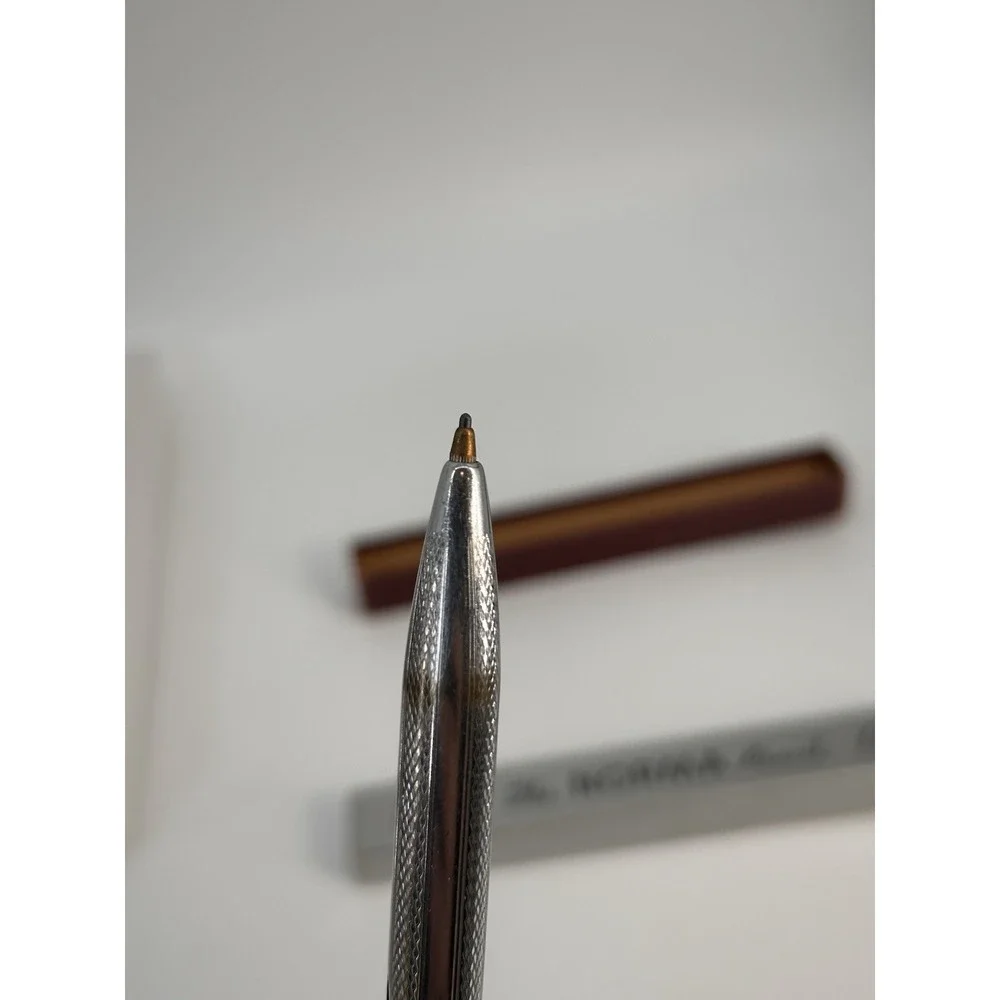 Vintage Norma Mechanical Pencil #104 Chrome Multi 4 Color with Box Instructions